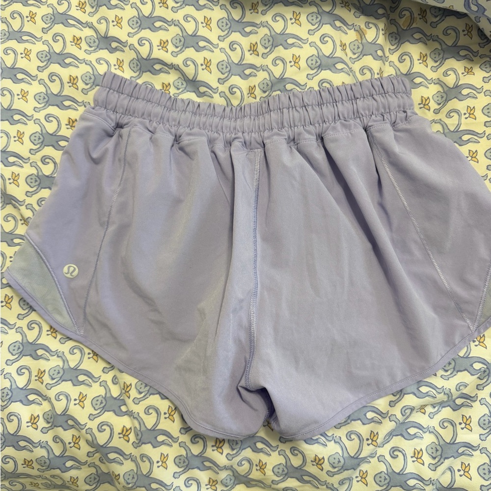 lululemon athletica Women's Light Purple Athletic Shorts